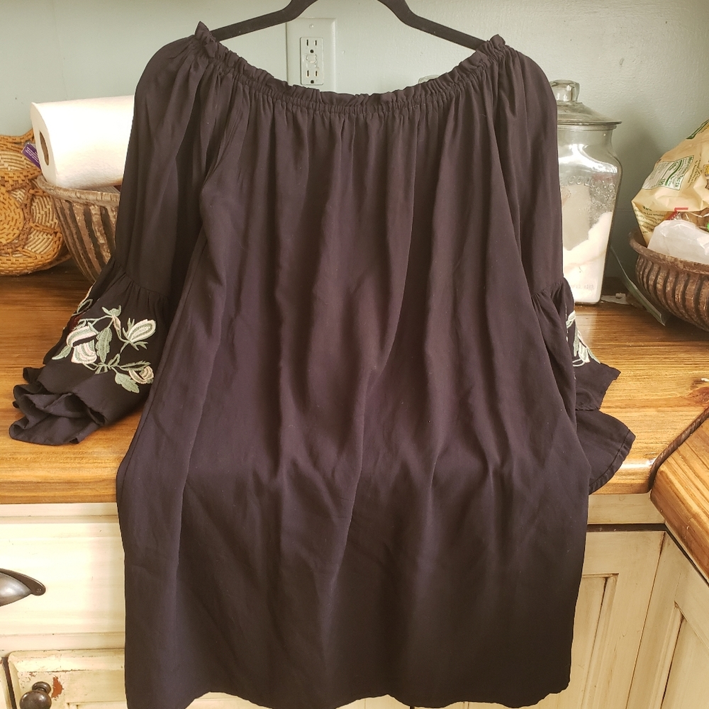 Off the shoulder dress